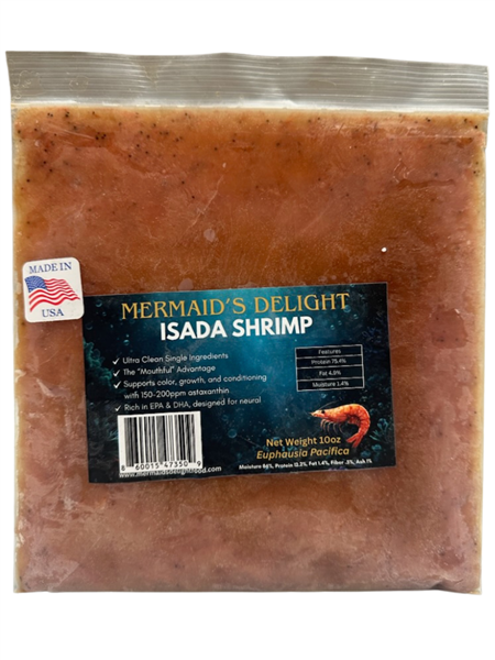 Mermaid's Delight FROZEN Isada Shrimp 10oz